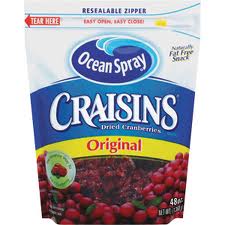 My latest food obsession: Craisins!